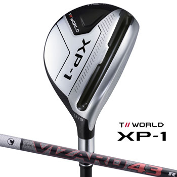 T//WORLD XP-1 ユーティリティ VIZARD 43 カーボンシャフト / 本間ゴルフ 